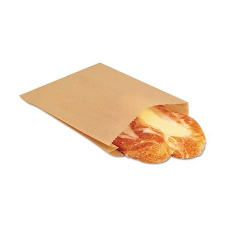 Bagcraft , ECOCRAFT GREASE-RESISTANT SANDWICH BAGS, 6.5in X 8inNATURAL, 2000PK 300100